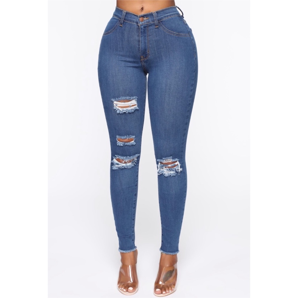 Size 7 fashion nova jeans